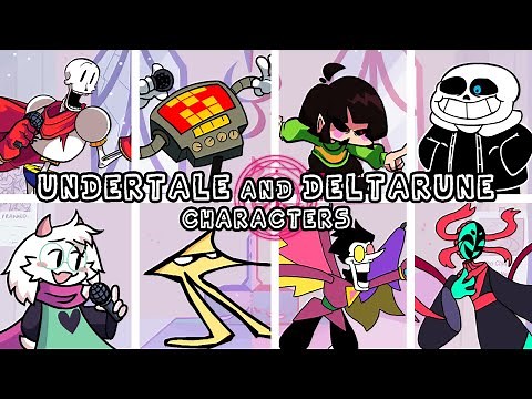 FNF Casanova but Every Turn UNDERTALE(+AU) and DELTARUNE Character Sings It