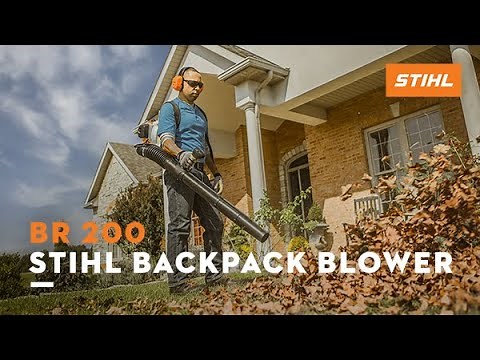 STIHL BR 200 Backpack Blower | Features and Benefits
