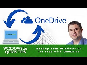 Windows10 QuickTip Backups with OneDrive