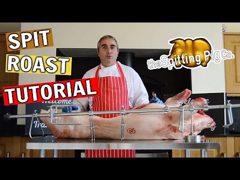 HOW TO PREP A PIG READY FOR SPIT ROASTING!
