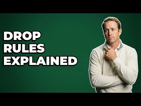 What Rules Help Golfers Drop A Ball?