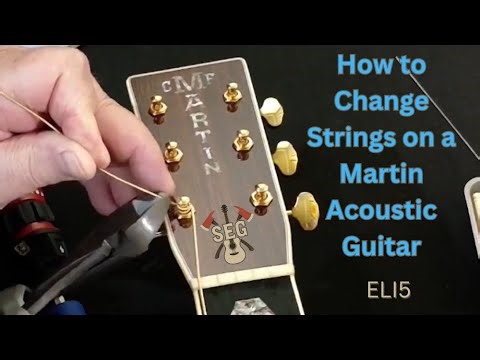 Guitar Maintenance: Acoustic Guitar String Replacement (ELI5)