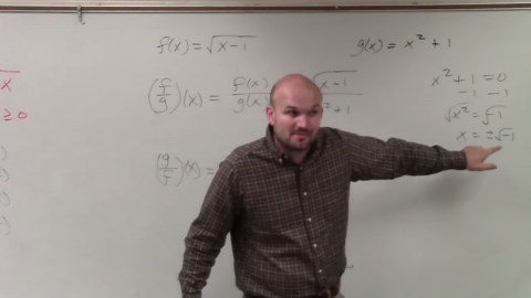 Dividing two functions so that we can determine the domain