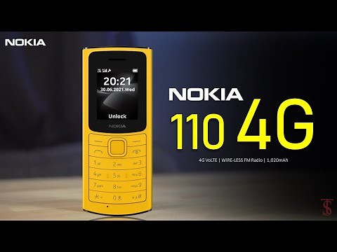 Nokia 110 4G Official Look, Design, Specifications, Price, Camera, Features