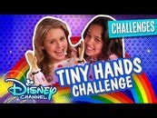 Tiny Hands Challenge 👐🏼 - Ruth & Ruby's Ultimate Sleepover - Disney Channel