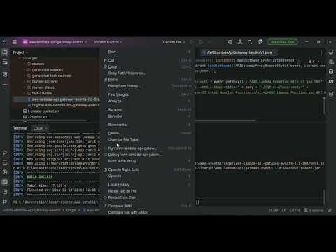 AWS Lambda S3 SNS API Gateway Using Java Handler | Part 02