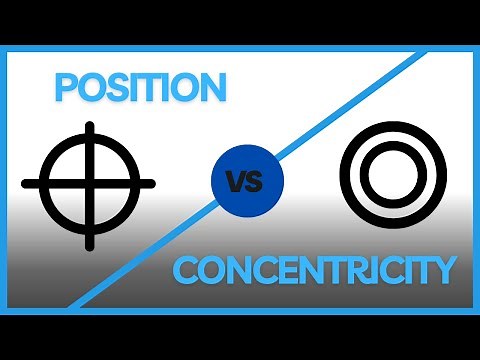 GD&T Position vs Concentricity – Comparison