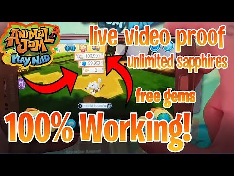 💎UPDATED💎Animal Jam Play Wild Hack Cheats 2022 Tutorial- Unlimited Free Sapphires & Gems Android/iOs