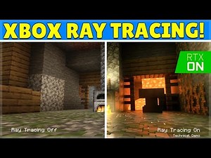 Minecraft RAY TRACING Gameplay + Everything you need to know about it... (Xbox Series X)