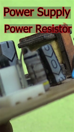 Power Supply Power Resistor Shorts #technology #electrical #electronic