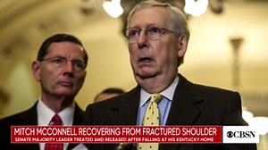 McConnell recovering from shoulder injury