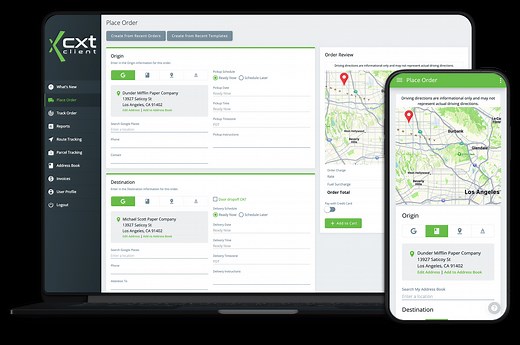 Logistics Customer Portal & Client App | CXT Software