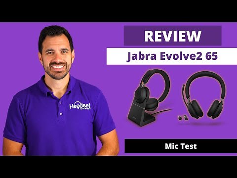 Jabra Evolve2 65 -In-Depth Review With Mic & Wireless Range Test!