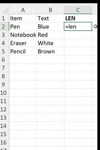 Count Characters Easily with Excel's LEN Formula! 🔢