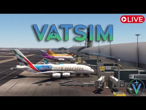 First VATSIM stream on my new PC! (Live flight)