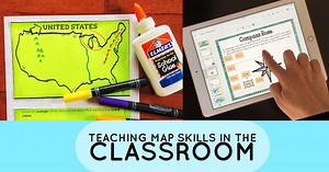 Teaching map skills and geography in the elementary classroom