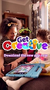 102K views · 20 reactions | Did Father Christmas bring your family a new tablet?  Have a Happy New Year with our Get Creative app!  | CBeebies | Facebook