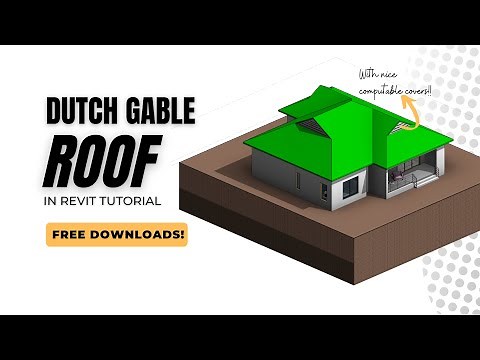 How to Create a Dutch gable Roof in Revit (2023 updated version)