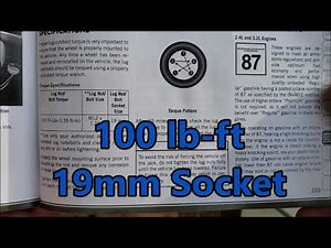 Jeep Cherokee Trailhawk CUV: Owner's Manual Lug Nut Torque Specification