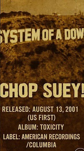 System of a Down - Chop Suey!