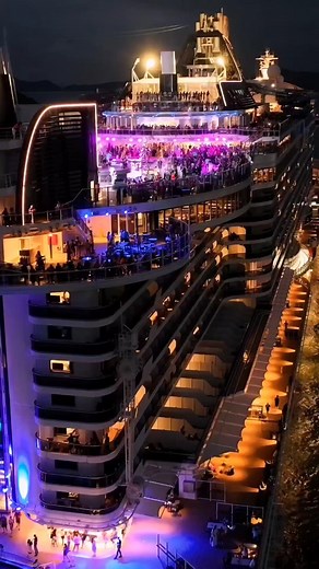 1.2K views · 12 reactions | At night MSC Seashore is completely transformed ✨ Music, dance, cocktails and art collide to create six nights of different festivities on board for an evening you won't forget!  Discover MSC Seashore's winter 2023-2024 itineraries https://bit.ly/3uurxRX IG : @dronefabiano68 | MSC Cruises | Facebook