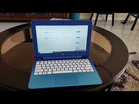 Hp stream touchpad not working