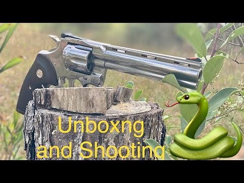 Unboxing, First Shots and Thought Of a Colt Python 2020 357 Magnum 6 Inch Barrel Review