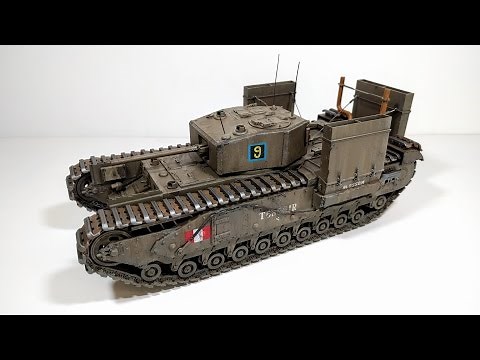 AFV Club Churchill Mk.III (Dieppe Raid) build review