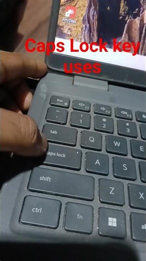Laptop Caps Lock Shortcut | Typing Fast Trick#tech #pc