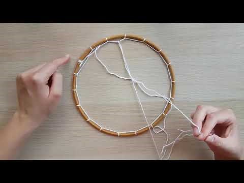 Traumfänger basteln mit Jessica