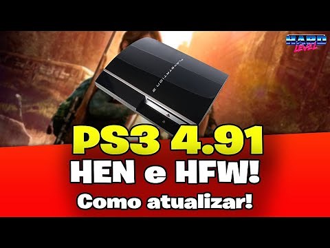 PS3 4.91 HFW e HEN Atualizados! Saiba como atualizar e instalar DO ZERO de forma segura!
