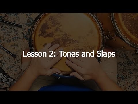 Tones and Slaps - Beginner Conga Drumming Lesson