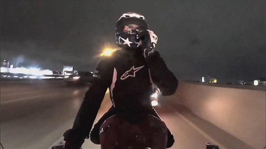 Graphic video shows Texas motorcyclist survive terrifying collision