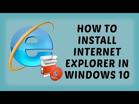 How To Install Internet Explorer In Windows 10 | Internet Explorer Tutorial In Hindi | DR technology