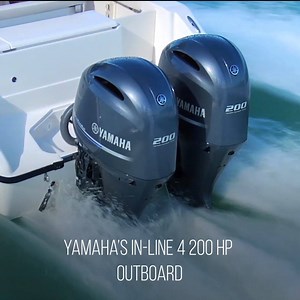 The lightest DOHC outboard in its class, this I-4 is the perfect, lightweight 200-hp solution for small- to medium-size boats. Plus, it’s the first in-line four compatible with Helm Master®, our fully integrated digital boat control system.💯 #YamahaOutboards | Yamaha Outboards