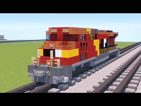 Minecraft Unstoppable AWVR 777 AC4400CW Train Tutorial