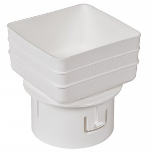 Gutter Downspout to Round Pipe Adapters