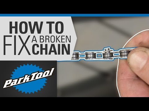 How to Fix a Broken Bicycle Chain