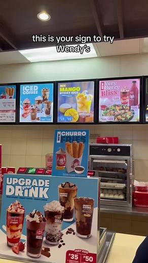 Try Wendy's New Offerings: Mango Sticky Rice Frosty & Churro Fries!