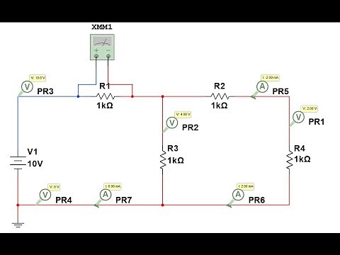 DC Circuits: Demonstration on how to use Multisim