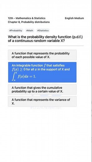 Understanding Probability Density Functions in Math