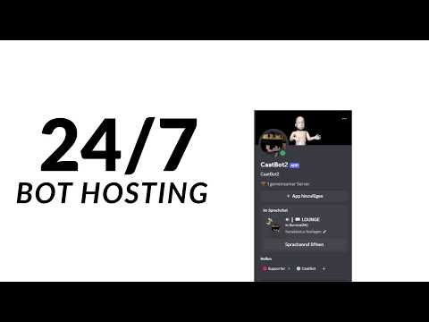Discord Bot 24/7 KOSTENLOS hosten! (Tutorial 2026)