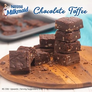 729 reactions · 416 shares | MILKMAID Chocolate Milk Toffees are the perfect combination of milky softness and chocolaty goodness. Try out this super easy recipe at home with your family! | Nestlé Milkmaid Sweet Delights | Facebook