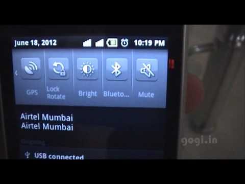 How to connect android phone with a PC and enable USB storage