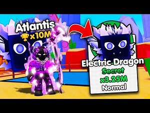 Unlocking MOST POWERFUL Pets in Pickaxe Simulator! (Roblox)