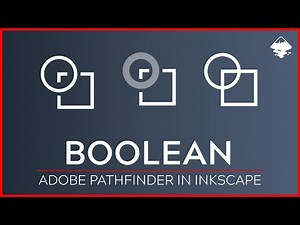 BOOLEAN | Adobe Illustrator Pathfinder for Inkscape