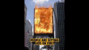 9.5K views · 31 reactions | Burger king is encouraging fans to ‘burn’ the adverts of rival fast food chains using a new augmented reality app that sees billboards engulfed in flames. as a video spot for the ‘burn that ad’ campaign shows, mobile users can overlay digital images of a blazing inferno that burns away competitors’ ads to reveal a mobile coupon for a free whopper sandwich from the chain’s nearest location. | Augmented Reality Gaming | Facebook