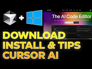 This FREE AI Coding IDE Will Change How You Code! | How to Download & Use Cursor IDE on Windows