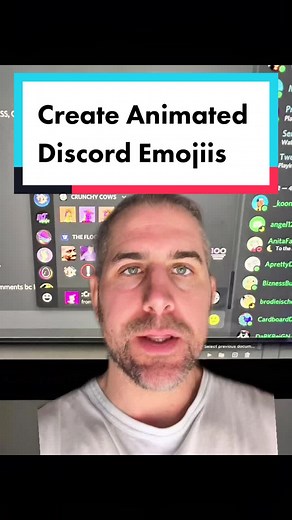 How to make animated emoji is for discord #emoji #animation #discord #nfts #howto #learn #learnontiktok #greenscreen
