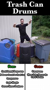 15K views · 206 reactions | Drumming on Trash Cans | EMC Productions | Facebook